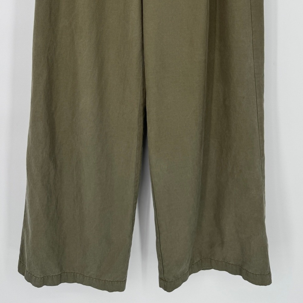 Madewell Olive Wide Leg Pants - Picture 6 of 12